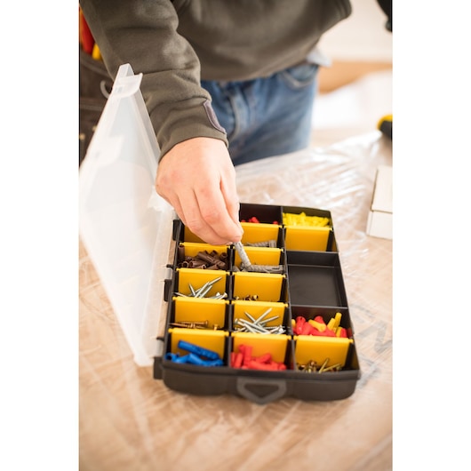 Organiseur à 17 compartiments STANLEY®, 28 cm