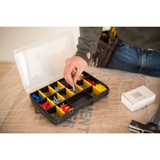 Organiseur à 17 compartiments STANLEY®, 28 cm