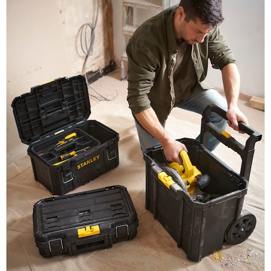 Boîte à outils roulante modulaire STANLEY®