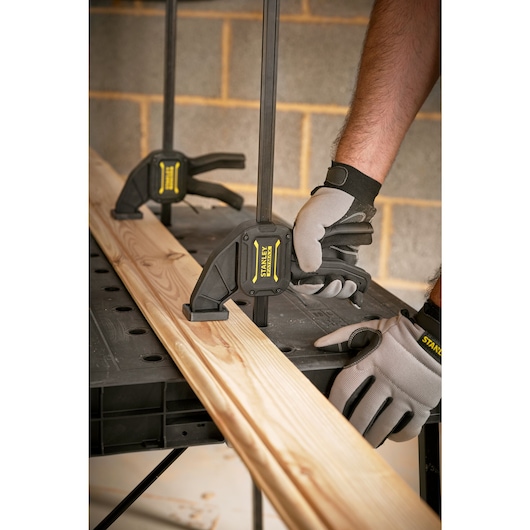 STANLEY® Fold-Up Workbench Application Shot