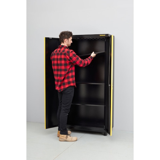 ARMOIRE SUR PIEDS FACILE A MONTER 91 CM