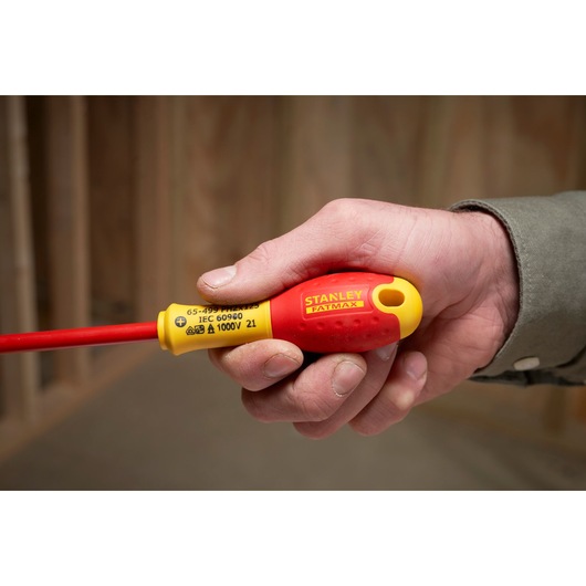 STANLEY® 5 Piece Slim VDE Screwdrivers (PH)