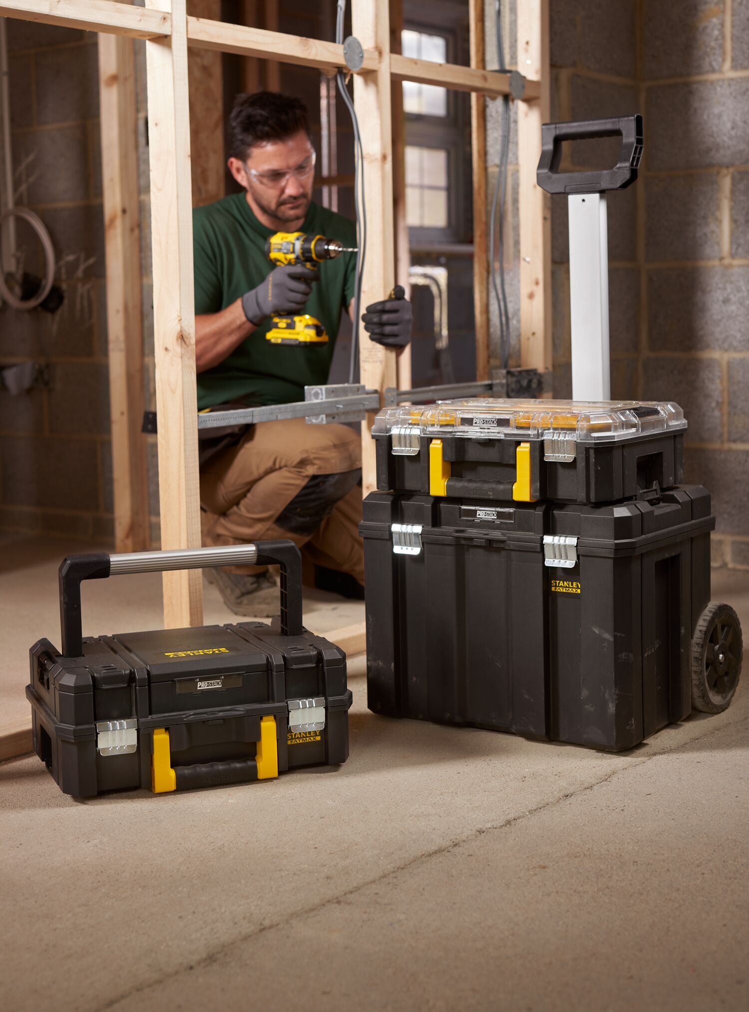 STANLEY FATMAX PRO-STACK 3 Module Mobile Storage Tower 