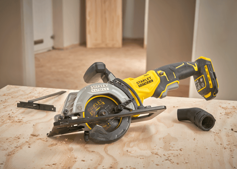 18V STANLEY® FATMAX® V20 Cordless Brushless 115mm Mini Circular Saw (Tool Only)