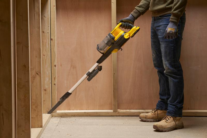 18V STANLEY FATMAX V20 Cordless Stick Vacuum with 1 x 2.0Ah Lithium Ion Battery